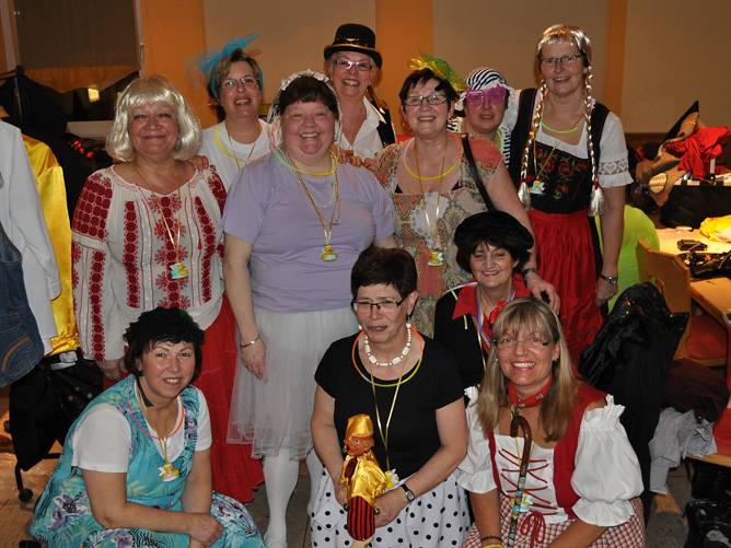 Frauenkarneval der kfd Sankt Joseph 2013