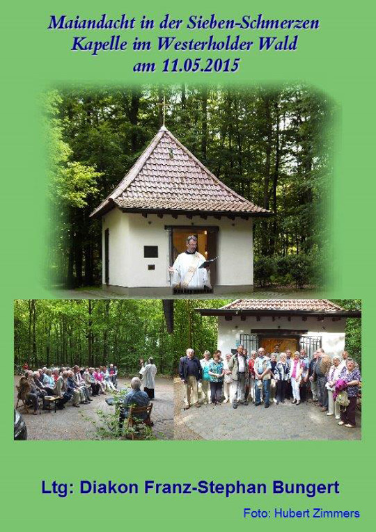 Maiandacht der Kolpingsfamilie im Westerholter Wald