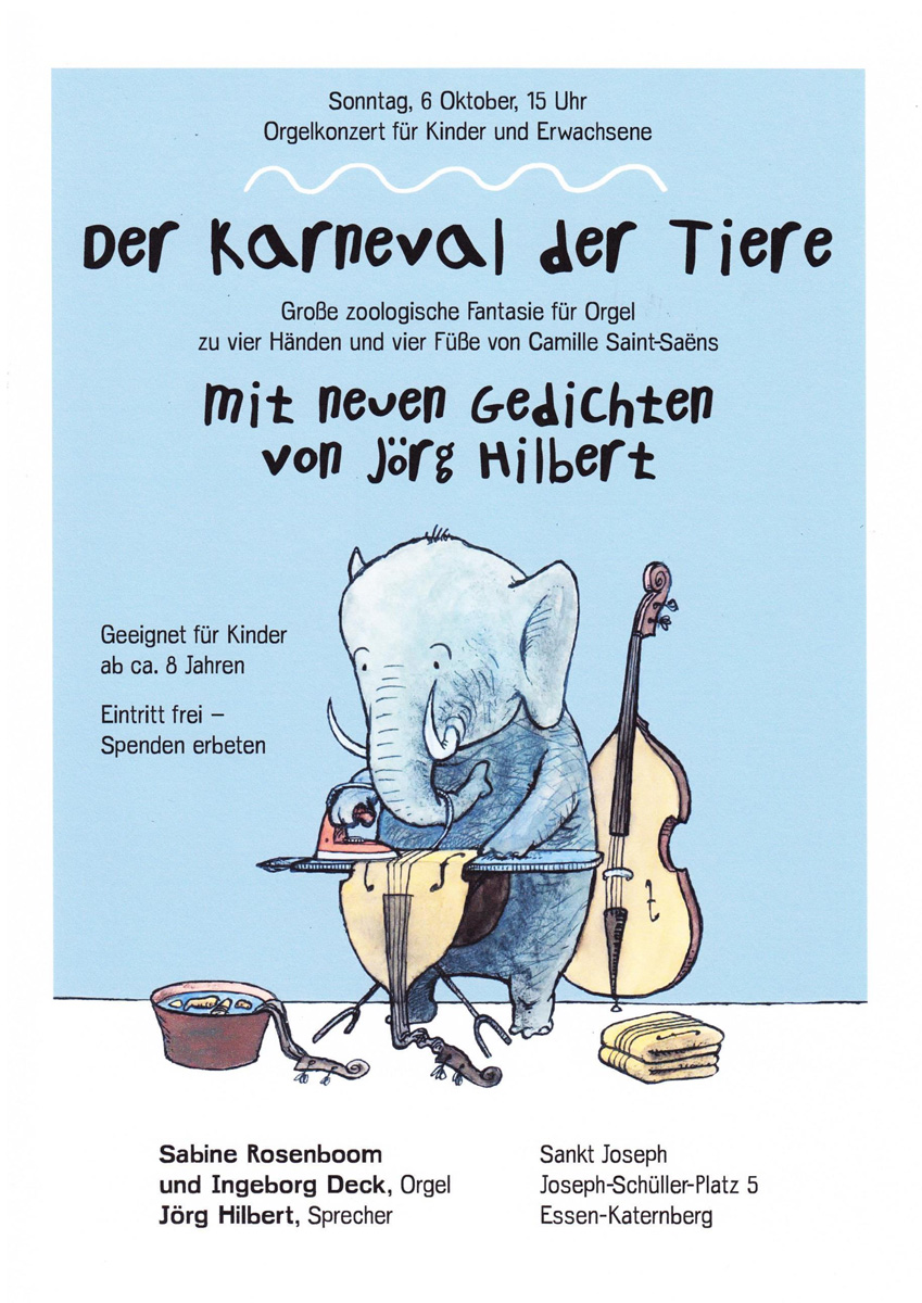 2. Orgelkonzert „Karneval der Tiere“
