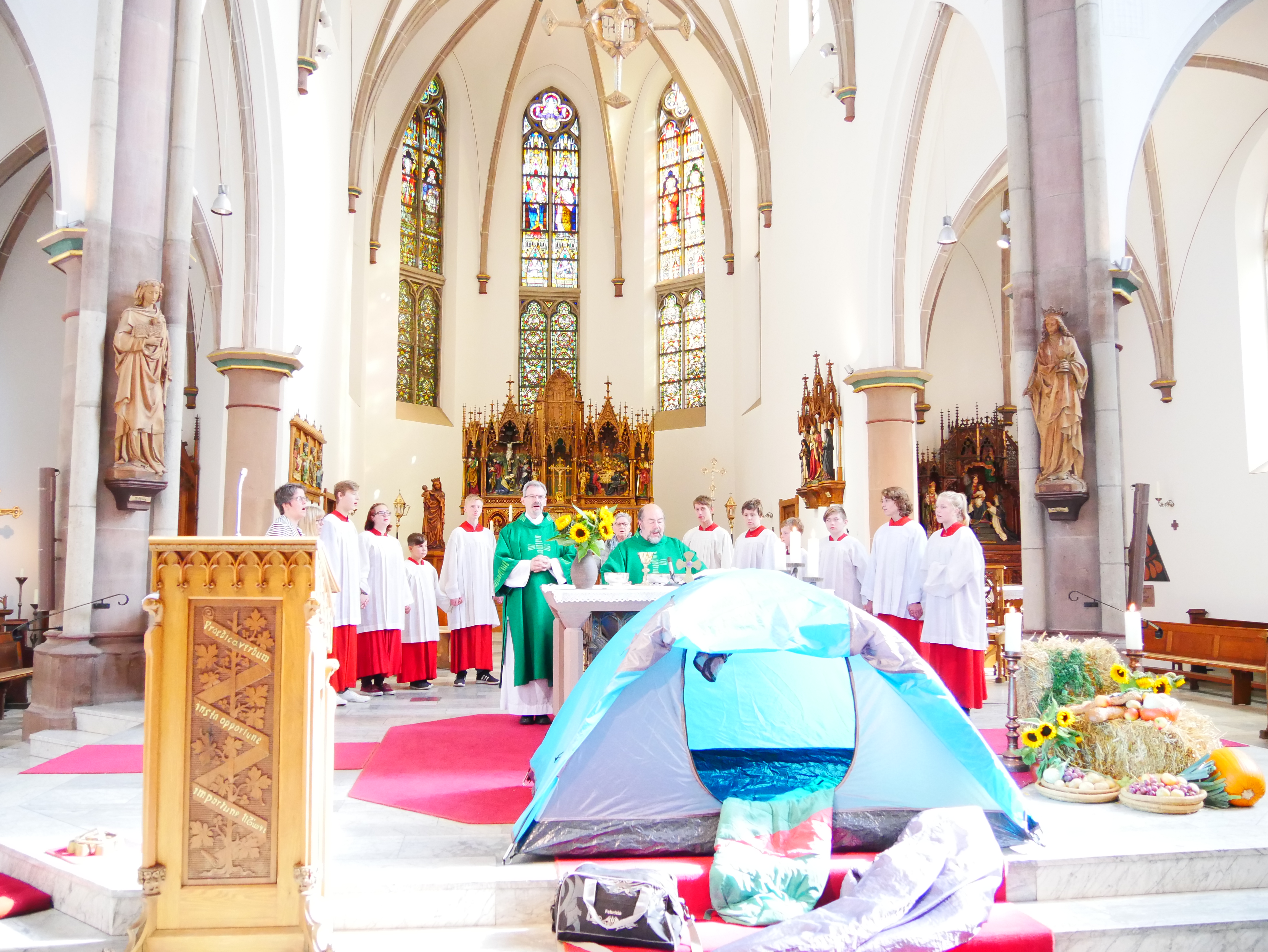 Unsere Messdiener laden ein